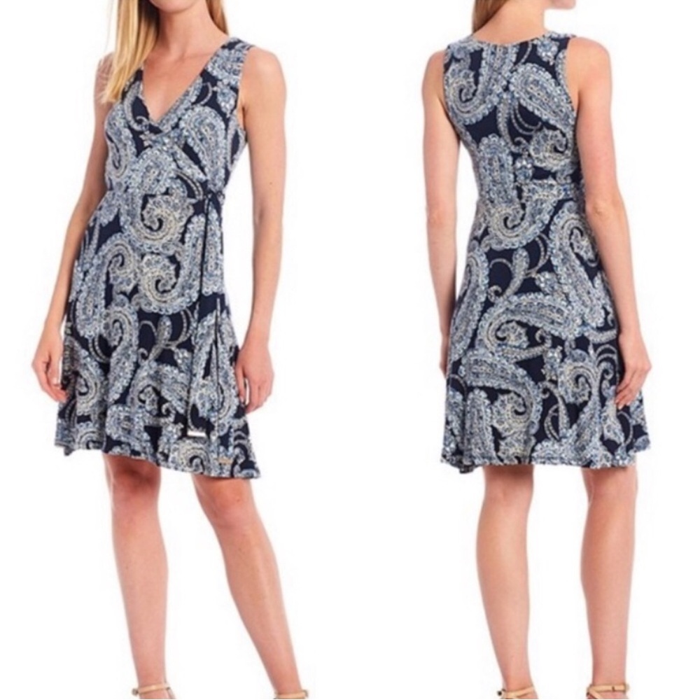 Tommy Hilfiger  faux wrap dress size S